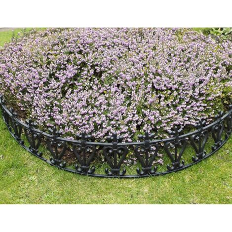 Recinzione Da Giardino Per Animali 15 Pezzi - Verde, Pannelli 30,5x63,3 Cm - Barriera Antiscavo Con Picchetti, Perimetrale Per Aiuole E Orti