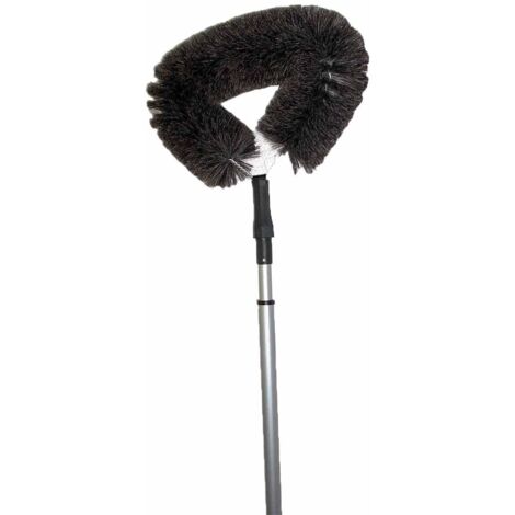 Scopa Diana Testa Di Lupo – Assicella Plastica E Setola Naturale – Made In Italy - 3