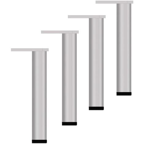 SOTECH Tischbein ColorLine F-Form - Höhe 745mm Verstellbar In Rot