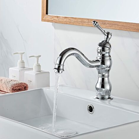 Wasserhahn Bad Waschbecken Waschtischarmatur Hoch Badezimmer 360 Mischbatterie 1 600x600