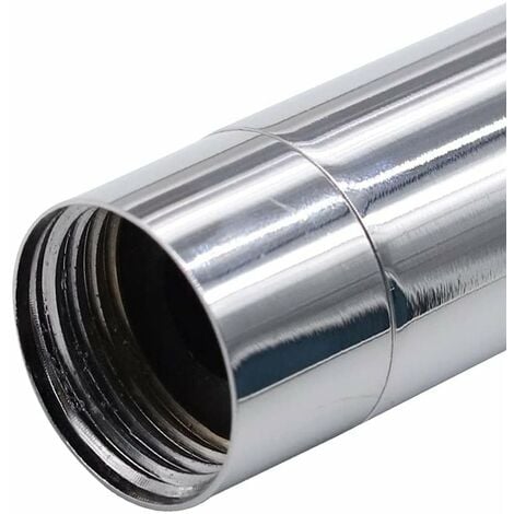 Duschkopf Verlängerungsarm Edelstahl Dusch Verlängerungsrohr G1/2 Gewinde Brausearme Handbrause Extender Chrom - 23cm
