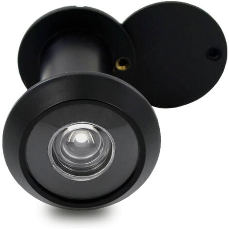 Türspion Weitwinkel 200 Grad Mit Sichtschutz - Für Türen 40-65mm Dicke