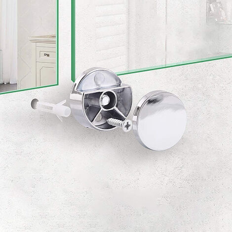 Glashalter-Clips Set 20 Stück – Transparente Clips Für Glas & Spiegel
