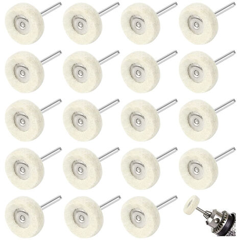 Wollfilz-Polierspitzen Für Dremel & Co - 4-12 Mm, Perfekt Zum Polieren Und Glätten