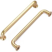 Gatuida Schrankgriffe 3er Set - Messing Schnecken Design Im Vintage Look