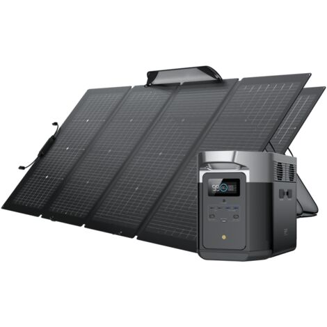 Panneaux Solaires Portables Pliables & Légers Avec EcoFlow