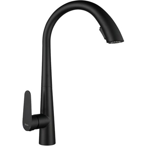 GRIFO DE COCINA JS-K087B ROSS NEGRO SKU REA-B5313 (1/5)