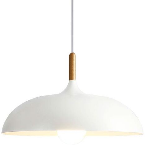 LÁMPARA de SUSPENSIÓN APP180-1CP ANZO BLANCO E27 45X26CM