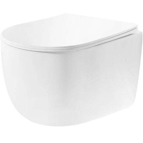 TAZA DE INODORO WC REA EDDY TORNADO RIMLESS FLAT N (1/4)