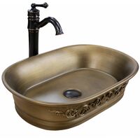 LAVABO SOBRE ENCIMERA REA WILMA RUSTIC