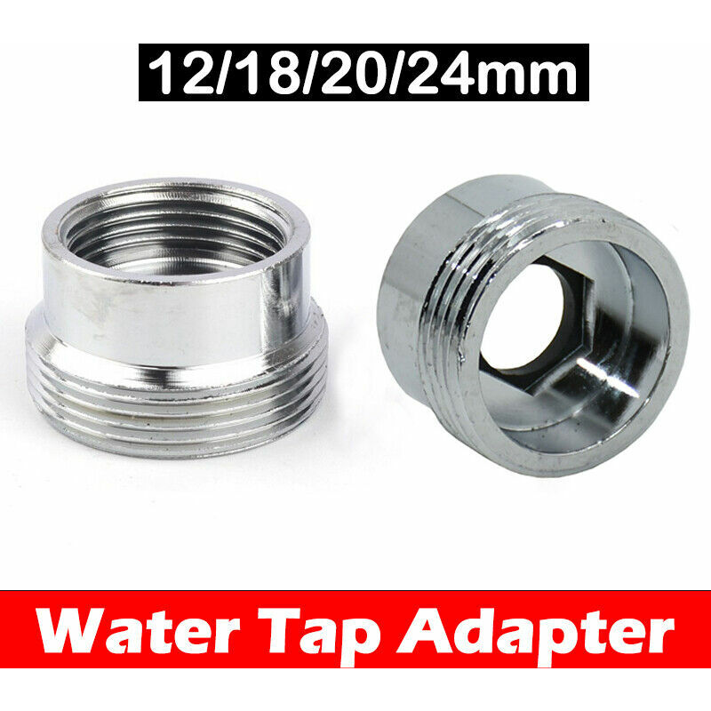 Supertool Adaptateur purificateur de robinet adaptateur aérateur connecteur  en métal pour économie d'eau femelle 18-22 mm (1 pièce) : :  Bricolage
