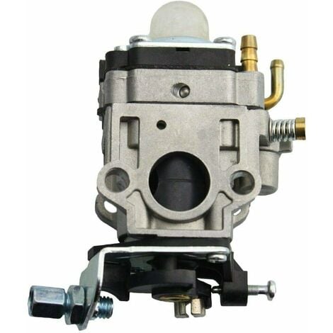 Carburateur pour moteurs 2 temps 49cc/52cc/62cc avec alésage d'admission de  15mm et vis d'air préréglée