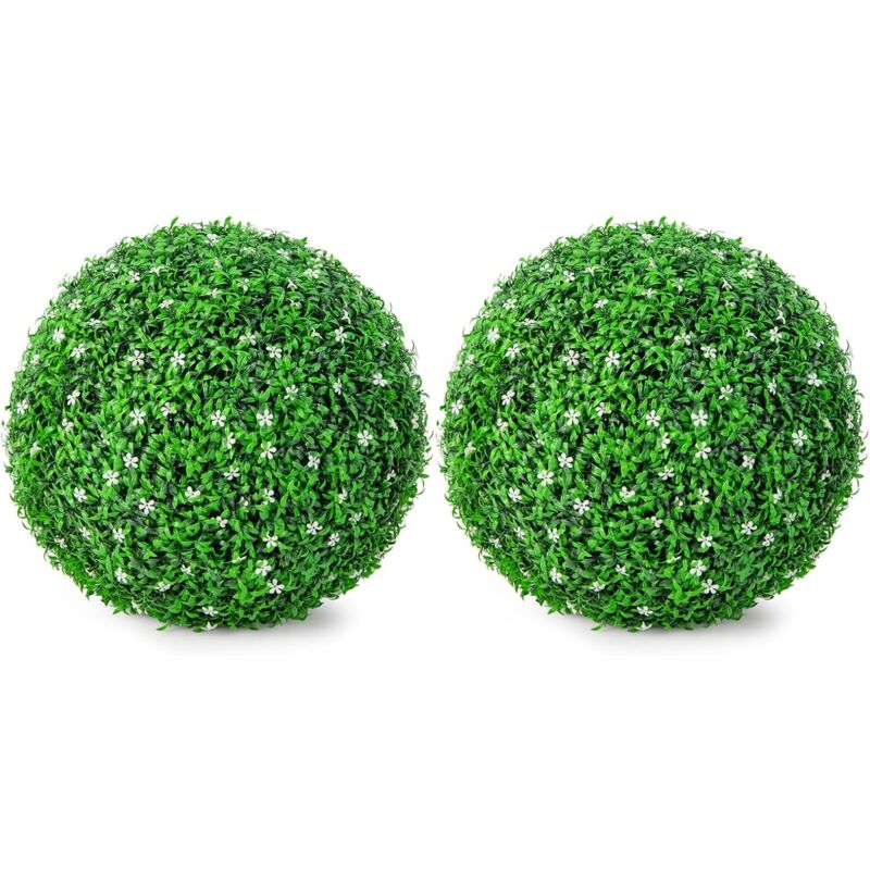 Cherica Lot De 12 Fleurs Artificielles D'extérieur Résistantes Aux UV