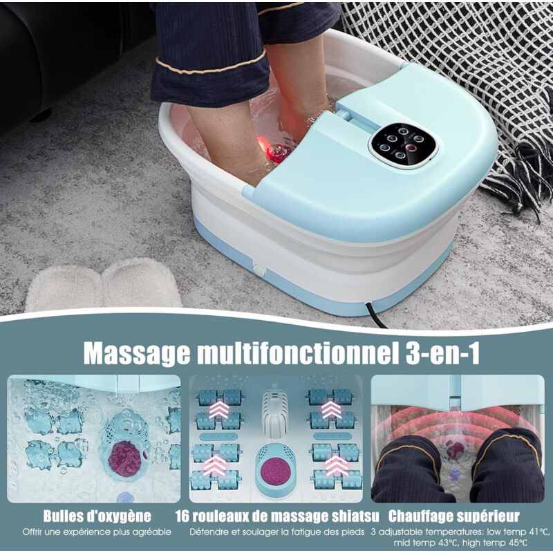 Spa De Bain De Pieds, Spa D'Eau Et Massage Des Pieds, Bassin De Pied En