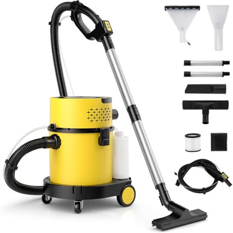 Aspirateur Sec Et Humide 20L 1200W - Filtration HEPA - Multi-surfaces