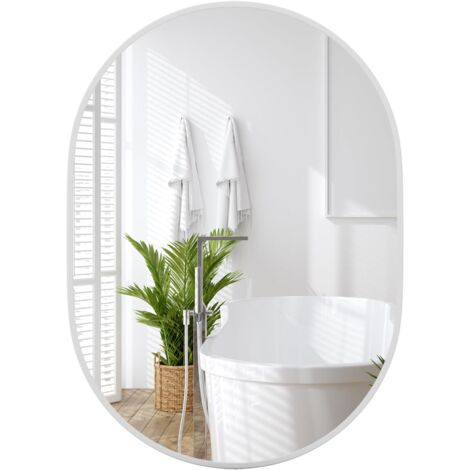Miroir Pleine Longueur LED Avec éclairage 3 Couleurs - 160x50 Cm, Verre Incassable | Pour Dressing, Salon, Salle De Bain