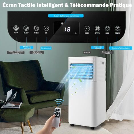 Climatiseur Mobile Split Professionnel Design AC 7000 - NOUVEAU GAZ R454C - DANTHERM AC7000