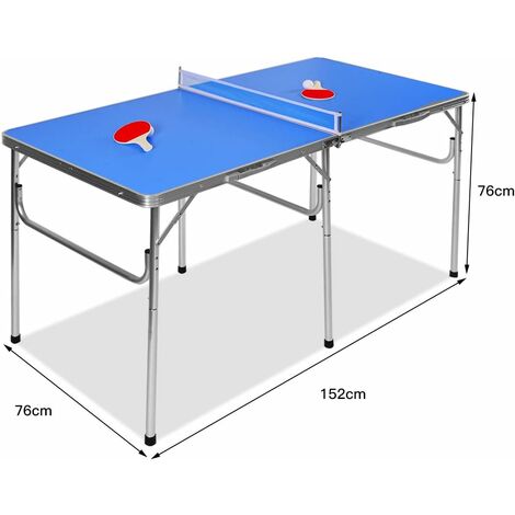 Table de poing-pong pliable haut de gamme pour intérieur avec