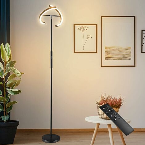 Lampadaire LED design lampe sur pied salon 8W luminosité réglable dimmable  TOUCH