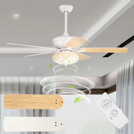 Pack] Ventilateur de plafond avec interrupteur à tirette et source