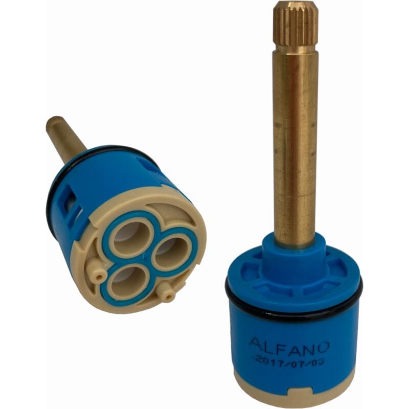 ENKI 2-Way Shower Diverter Cartridge Blue White 92mm