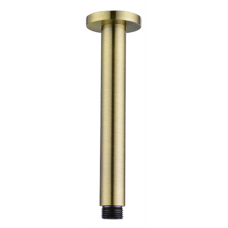 ENKI Shower Arm Round Ceiling Mounted Antique Bronze A14