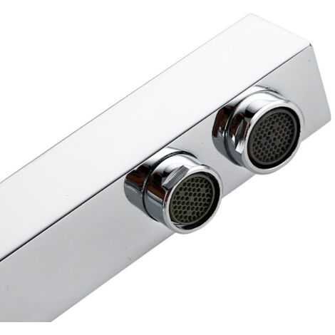 ENKI Turin Kitchen Mixer Tap 3-Way Filter Square Chrome
