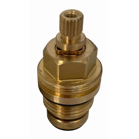 ENKI Richmond Hot & Cold Compression Valve Brass 1/2" Pair