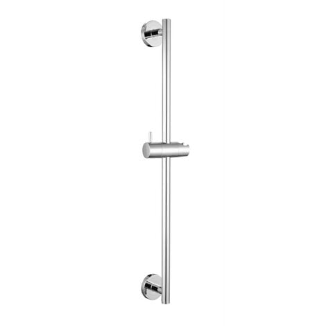 ENKI Shower Slider Rail with Bracket Modern Chrome S12