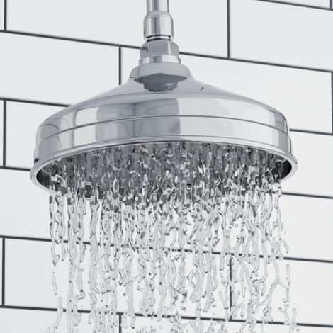 ENKI Carre Shower Riser Rail Kit Traditional Chrome 950mm