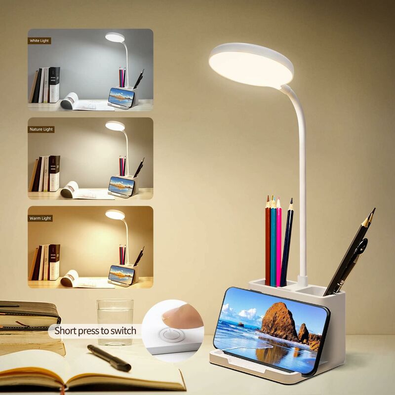Flkwoh lampe LED magnétique rechargeable, sous la lumière de l'armoire avec  délai d'arrêt, bande lumineuse dimmable avec lampe de bureau à batterie à  commande tactile pour cuisine