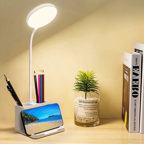 1 pièce mini Lumière livre avec en plastique blanc Lampe de lecture  rechargeable pour domestique, Mode en ligne