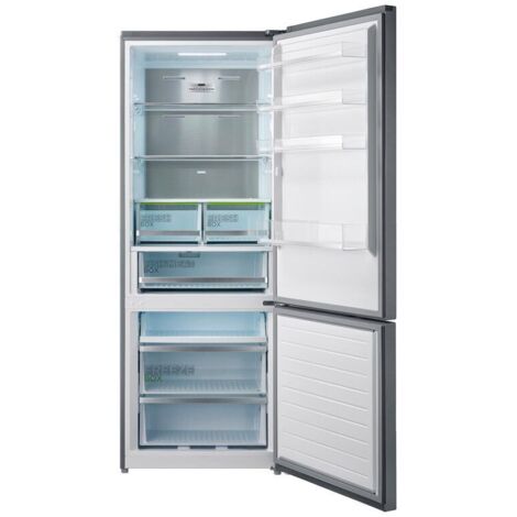 Frigorifero Congelatore Bomann 173 Litri Inox - Efficiente, Spazioso E Con Illuminazione LED