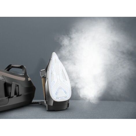 Rowenta Eco Steam Pro 2800 W 1,3L Piastra Microsteam 400 Hd 3De Laser Beige Nero