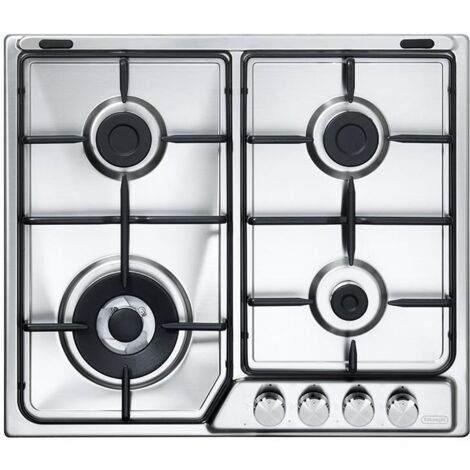De’Longhi IF 46 ASDV SP N piano cottura Acciaio inossidabile Da incasso 58 cm Gas 4 Fornello(i) (1/3)