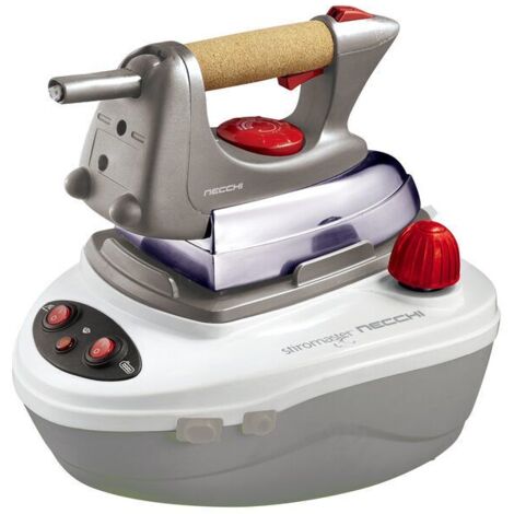 Necchi NS-CLUB300G ferro da stiro a caldaia 2000 W 0,7 L Alluminio Argento