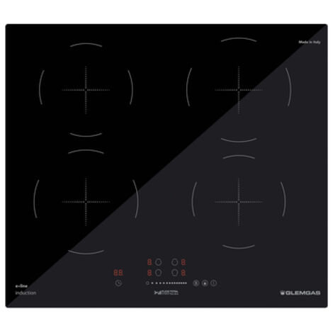 Glem Gas GTI640SL piano cottura Induzione da incasso 59 cm x 52 cm