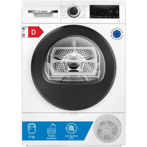Bosch Avantixx 6 WQG24201IT Serie 6 Asciugatrice a pompa di calore 9 kg Bianco (1/5)