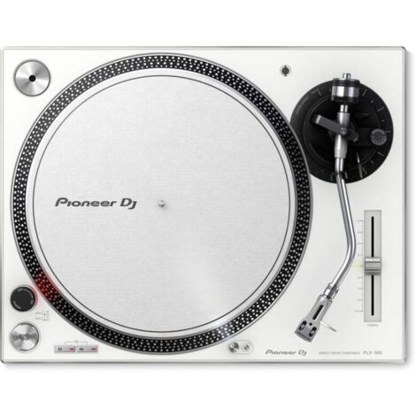 Pioneer DJ PLX-500 Piatto per DJ ad azionamento diretto Bianco (1/5)