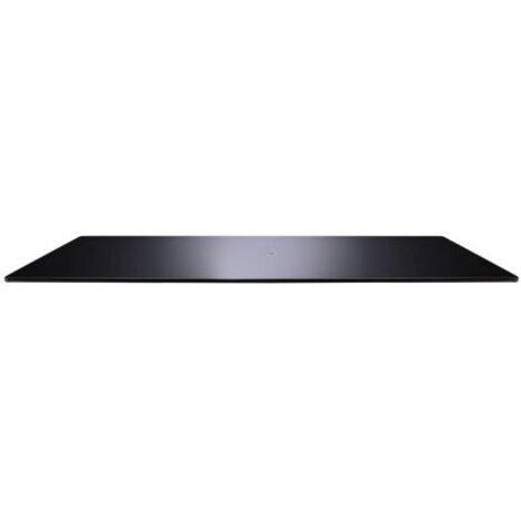 Meliconi 469105BB Accessorio Base Ruotabile TV Vetro Temperato 70kg Elite L Nero