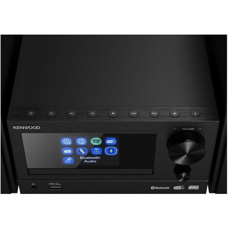 Kenwood M-7000S Mini impianto audio domestico 30 W Nero