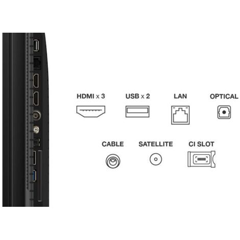 TCL P79K Serie Smart TV QLED 4K 43" 43P79K, Dolby Vision - Atmos, HDR10+, Google TV