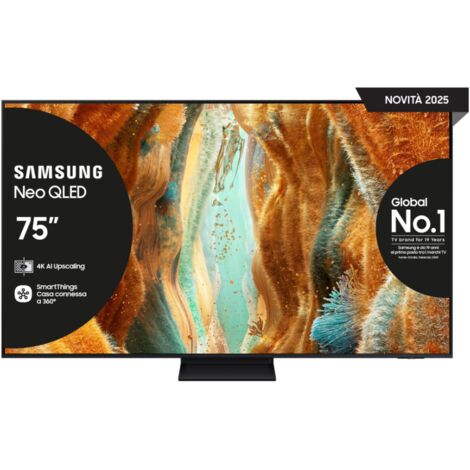 Samsung Smart TV 75pollici QE75QN70FAUXZT Neo QLED 4K Mini LED 2025