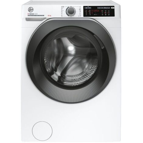 Hoover H-WASH 550 HW 210AMBS-1-S Lavatrice a carica frontale 10 Kg  1200 giri Classe A 9 cicli Care Motore Eco-Power 60x59X85 bianco
