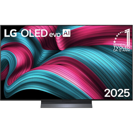 LG OLED evo AI OLED55C55LA TV Serie C5 55'' 4K, α9 Gen8, Brightness Booster, 40W, 4 HDMI, VRR 144Hz, Smart TV WebOS 25