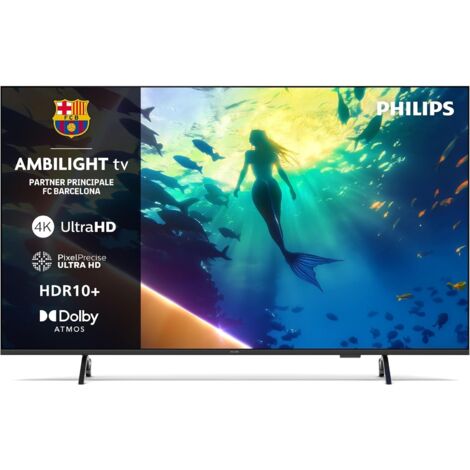 Tv Led 65''Philips Ambilight Smart tv 4K Ultra HD 3840x2160 classe E Nero [65PUS8010/12]