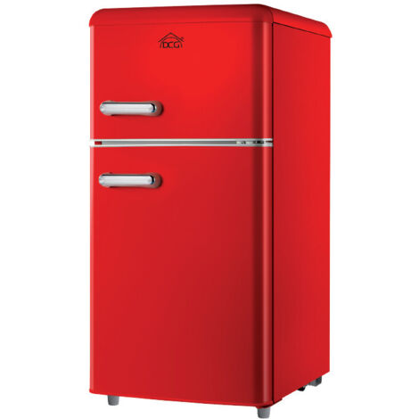 DCG Eltronic MF100RCDP frigorifero con congelatore Libera installazione 100 L Rosso