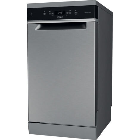 Whirlpool – Lavastoviglie a libera installazione 13 coperti – Classe energetica D – Piedini regolabili – Segnale acustico fine ciclo (1/5)