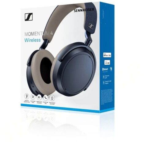 Cuffie Sennheiser Momentum 4 Denim (1/5)