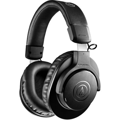 Audio-Technica ATH-M20xBT Auricolare Con cavo e senza cavo A Padiglione MUSICA Bluetooth Nero (1/4)